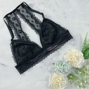 SOLD- Victoria's Secret VS Lace Black Bralette